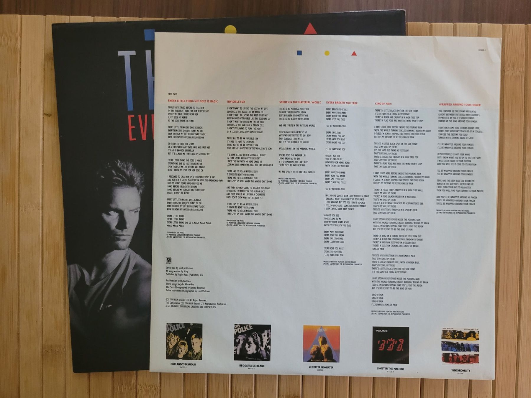 The Police Every Breath You Take Schallplatte Top (Gebraucht) in