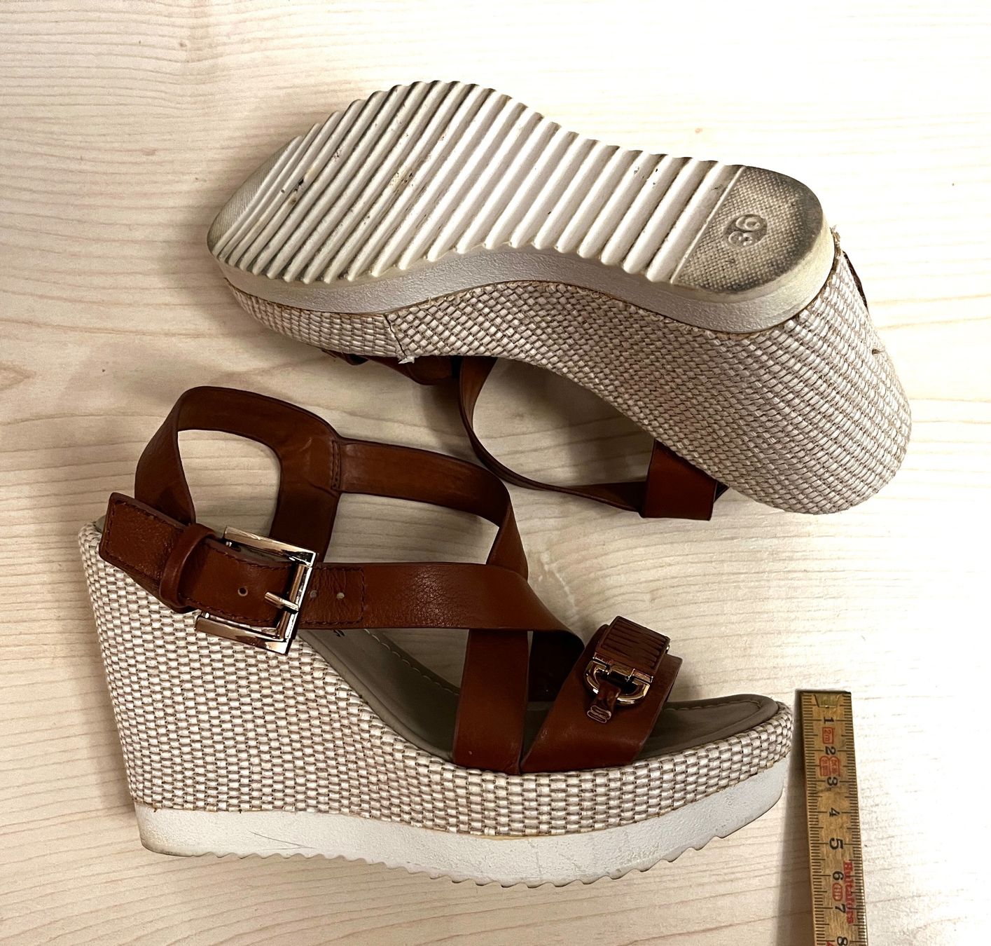 Scarpe da donna: High Heels Keilsandalette Gr 36 – Usato da Domat/Ems venduto da Kollers65 3