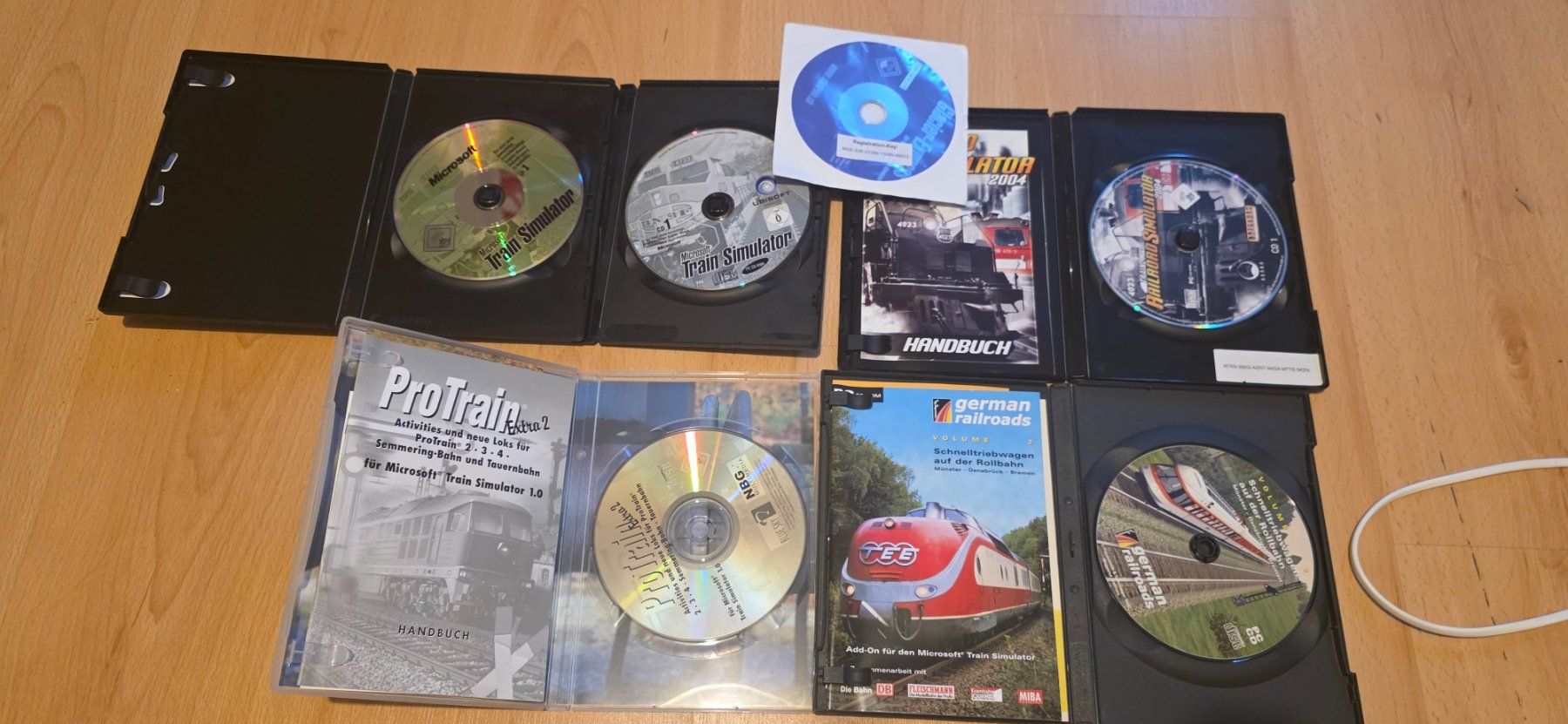 Microsoft Giochi: PC Spiele Eisenbahn Simulation Lot guter Zustand – Usato da Hochfelden venduto da Danizh0 2