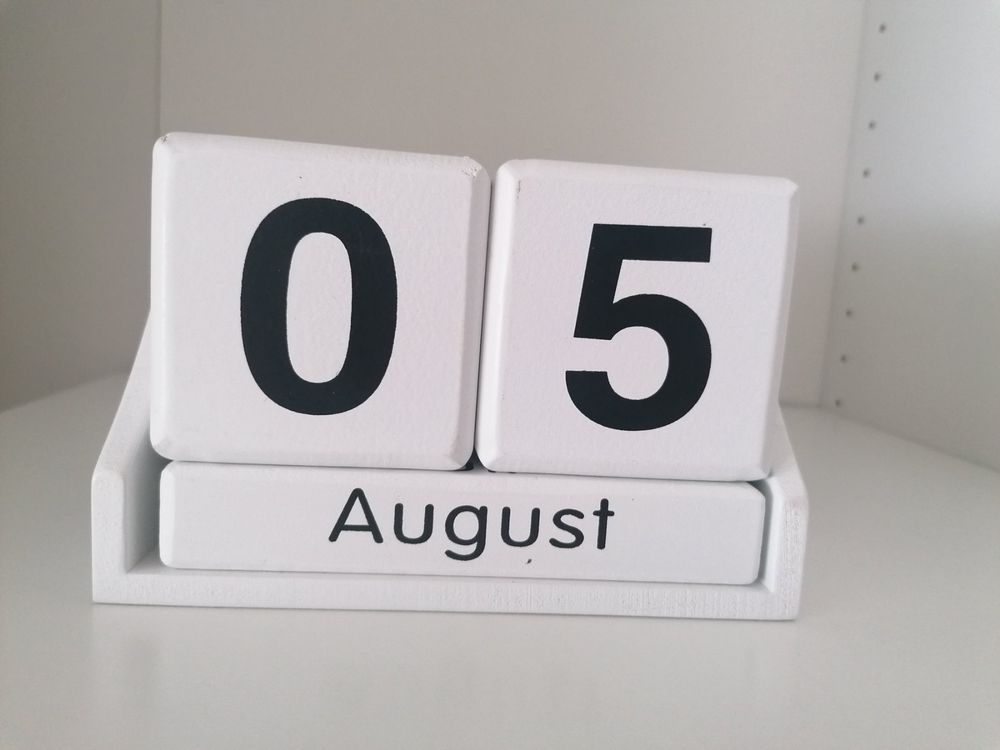 Holz Kalender | Kaufen auf Ricardo