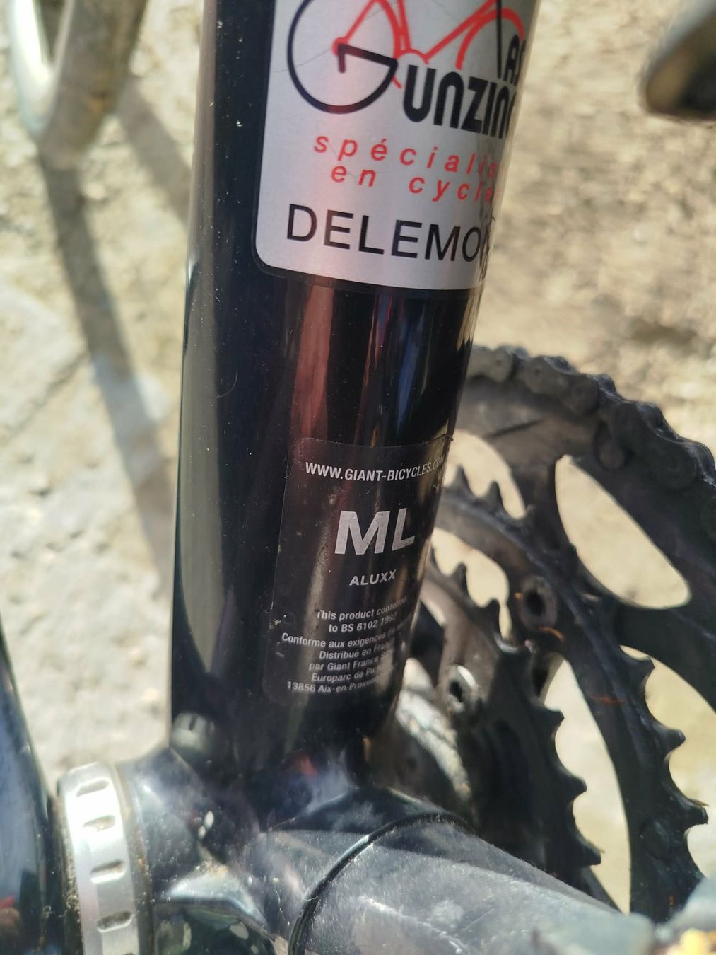 Giant Biciclette: Vélo Giant - carbone – Usato da La Chaux-de-Fonds venduto da Emmaus2300CDF 3