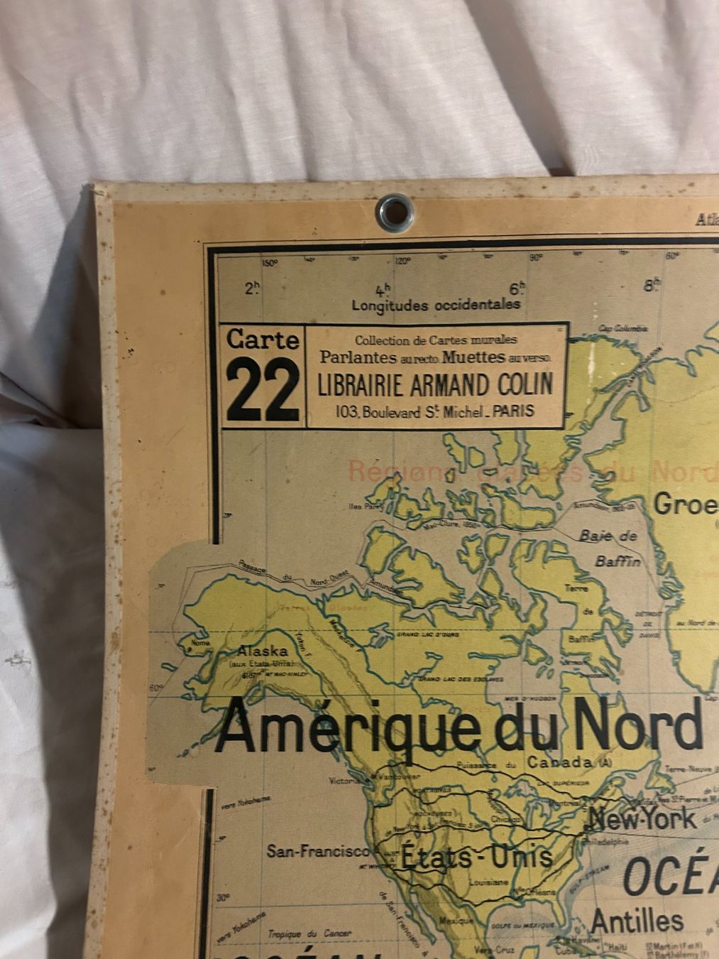 Foto & Immagini: Poster monde - tableau Planisphère globe terrestre 2 faces – Usato da Préverenges venduto da lud_dk87 7