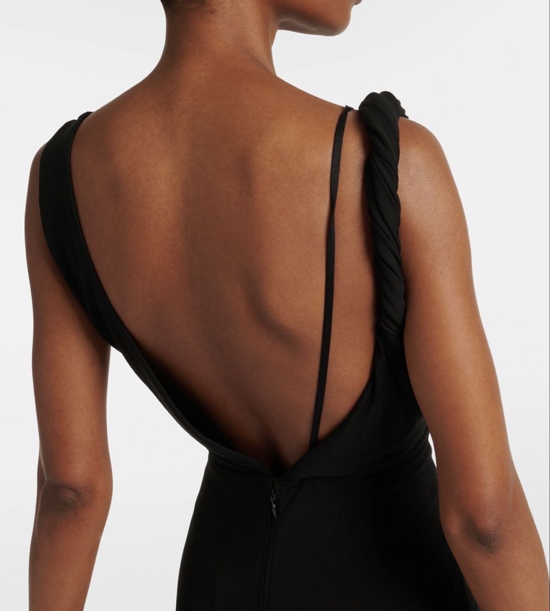 Totême Kleider: Toteme Twist Drape Kleid, schwarz – Neu (gemäss Beschreibung) aus Basel von schrankrume 1