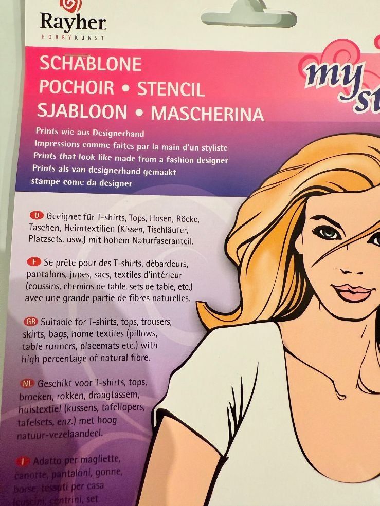 Sciablone: Siebdruck-Schablone Herz A5 – Nuovo e nell'imballaggio originale da Fällanden venduto da Eifachschoen 4