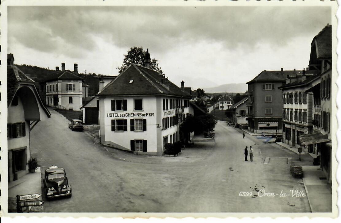 Ansichtskarten: Oron - la - Ville – Gebraucht aus Hochdorf von Ziegel-16