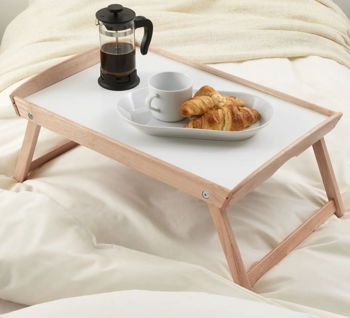 Ikea Piatti di portata: IKEA DJURA Betttablett Holz – Usato da Frick venduto da sku_rm7n 1