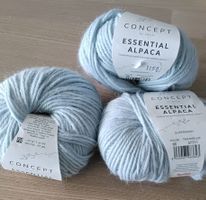 Wolle Katia Essential Superwash hellblau 3 x 50g NEU