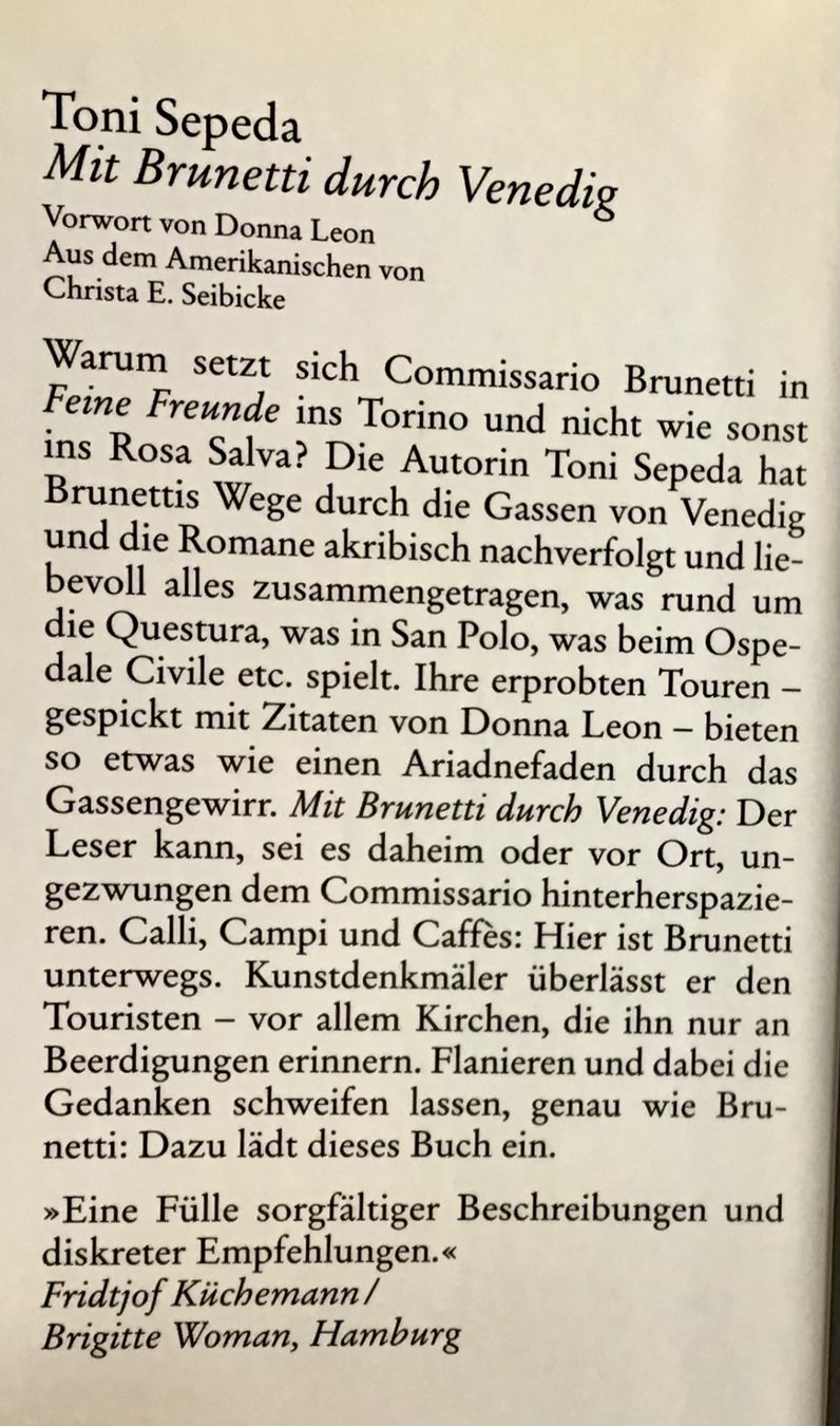 Libri: Donna Leon, Fall 24: Endlich mein – Usato da Bubendorf venduto da Alpenheidi 3