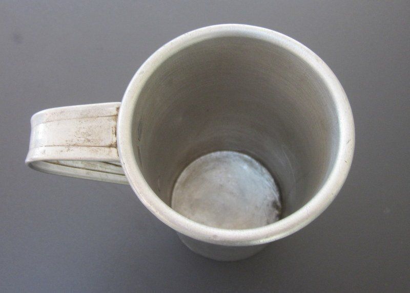 Küchengeräte: Alter Aluminium Becher/Massbecher 1/2 Liter – Gebraucht aus Bischofszell von Pfau0 3