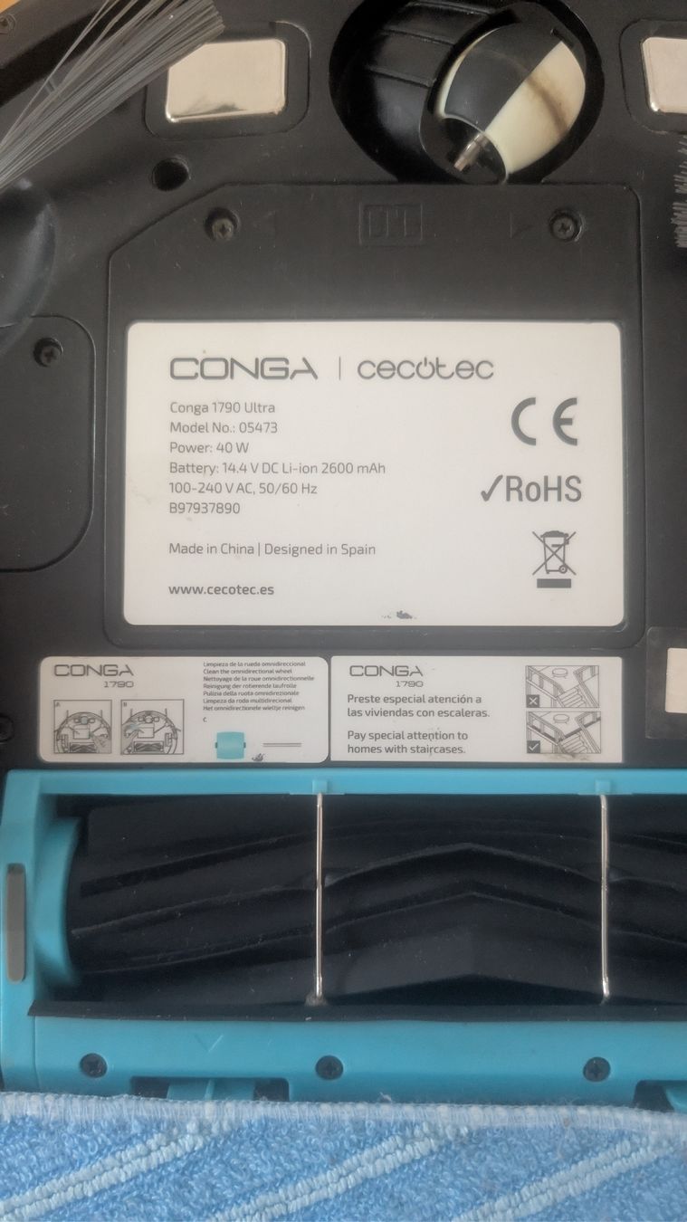 Aspirapolveri & Accessori: Cecotec Conga 1790 Ultra Robot Vacuum Cleaner Roboter – Usato da Lienz venduto da ACM95 1
