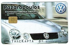 Telefonkarte Griechenland Volkswagen VW