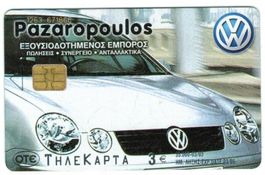 Telefonkarte Griechenland Volkswagen VW