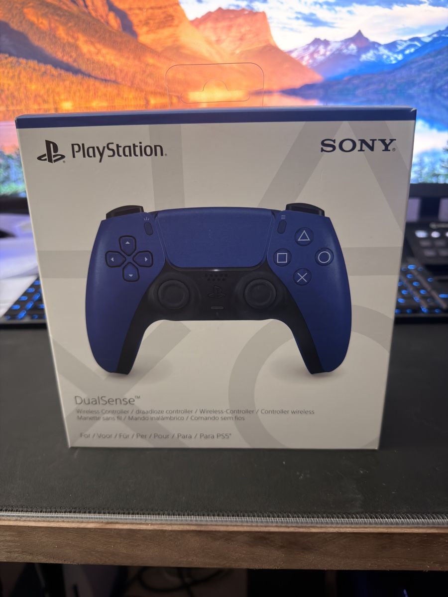 Sony Controller: PS5 DualSense Controller Cobalt Blue  – Neu und originalverpackt aus Selzach von SiendoGaming