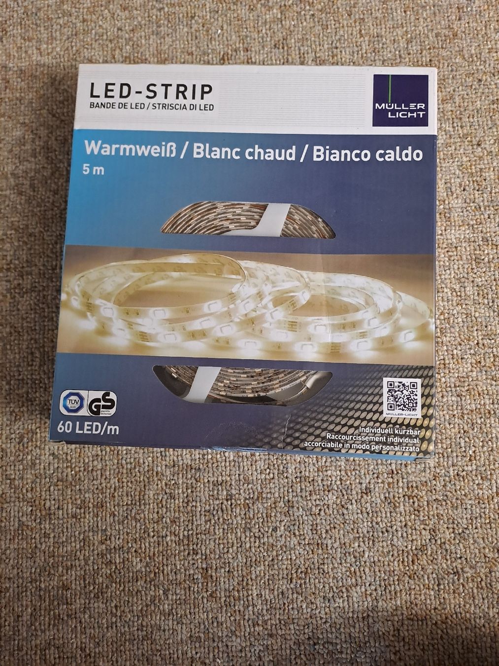Lichterketten & Leisten: LED-Strip weiss – Neu und originalverpackt aus Rothenburg von 123odermatt