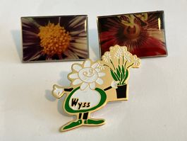 3 Pin Wyss Blumen