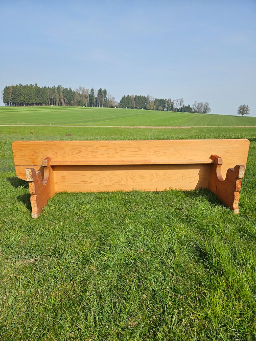 Panchine: Massives Holzbänkli – Usato da Wittenbach venduto da anzo4 4