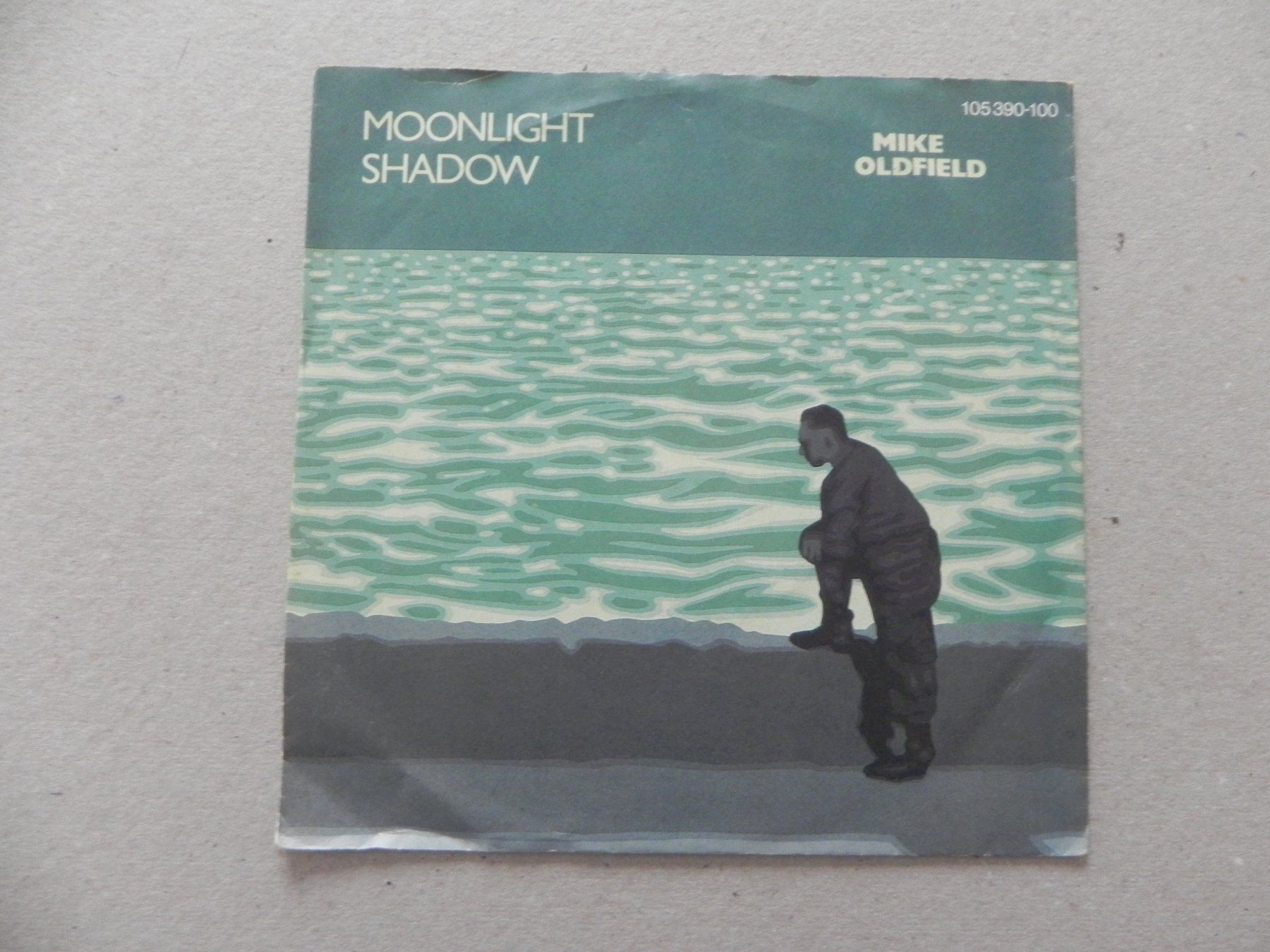 Dischi in vinile: Single 7 " Engl Rock  Pop Mike Oldfied 1983 Moonlight Shadow – Usato da Siebnen venduto da krimsie