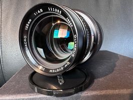 OLYMPUS OM Auto-Macro 4.5 / 135mm mit Auto-Makrotubus 65-116