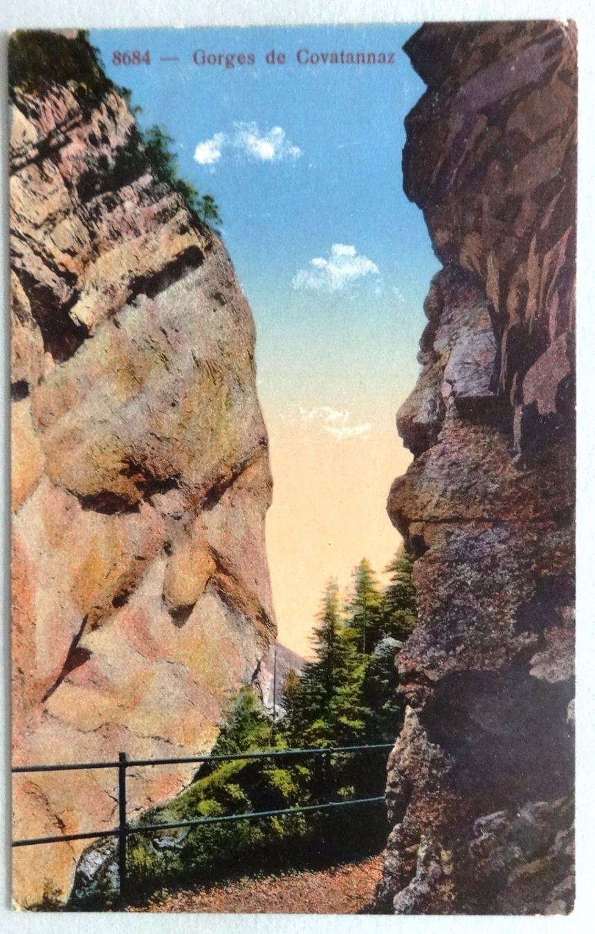Cartes postales: Gorges de Covatannaz – D'occasion à Fétigny par Billy2miny