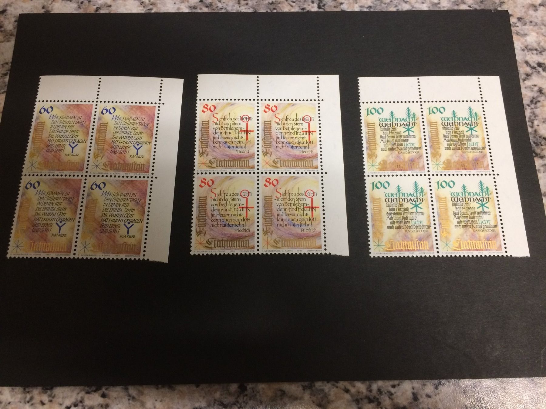 Tous les timbres: Briefmarken – Neuf (Voir description) à Kilchberg ZH par APZ4BWM2 7