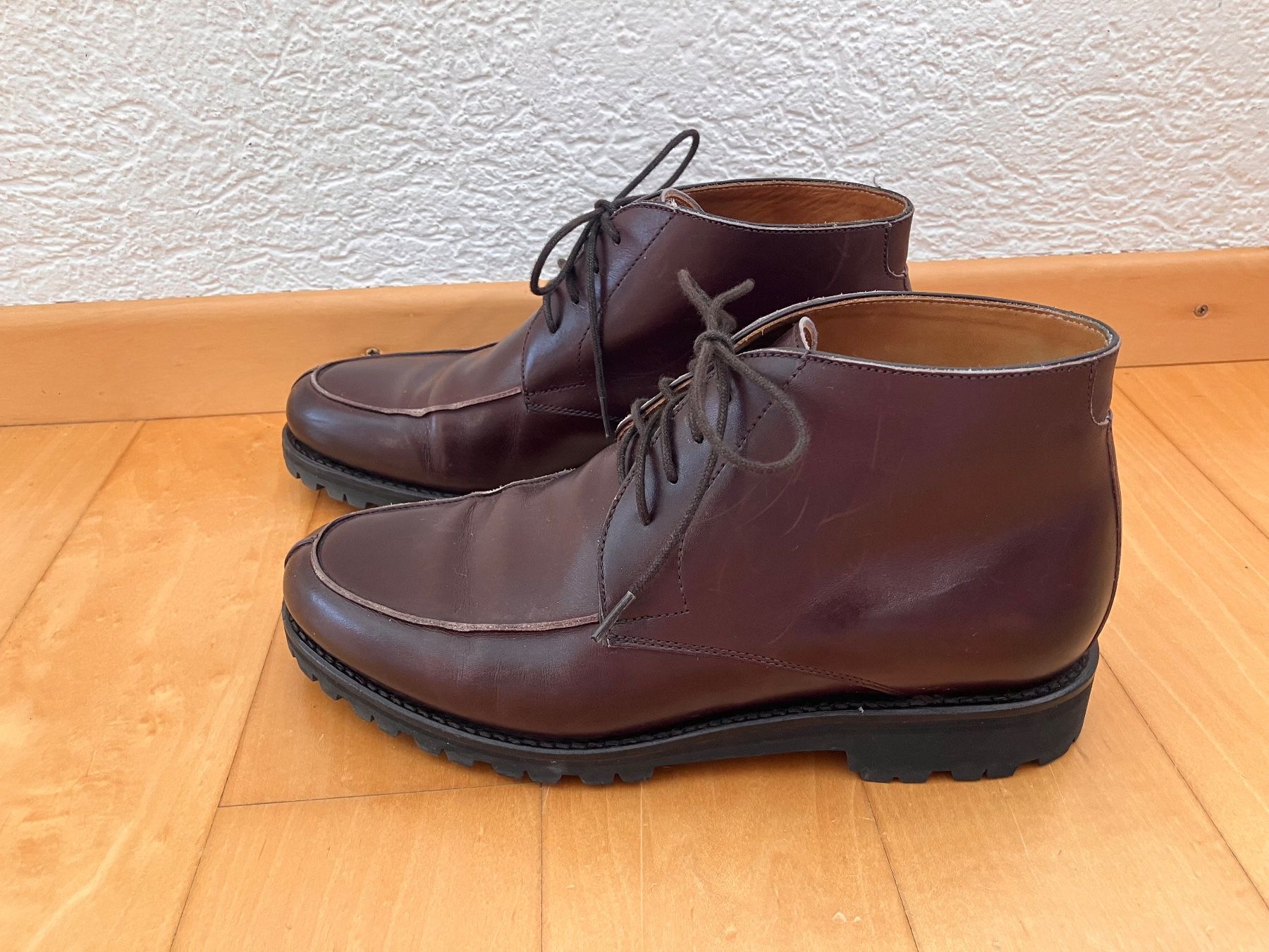 Herrenschuhe: Schnürschuhe, Leder, Berwick 1707, Grösse 39 – Gebraucht aus Oberlunkhofen von Nuemmiis 1