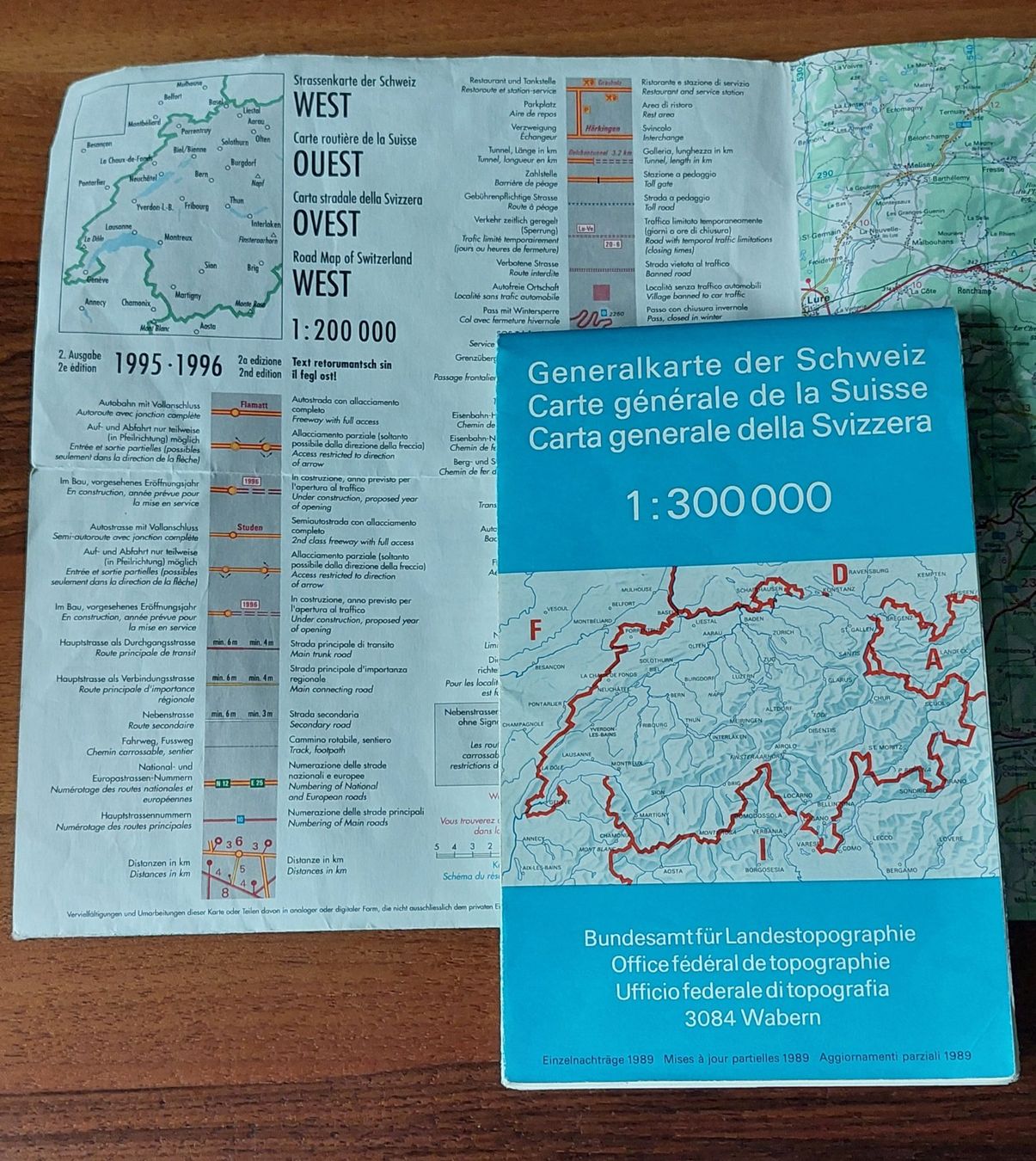 Cartine & Atlanti: Landkarten Schweiz – Usato da Frauenfeld venduto da ma510 1