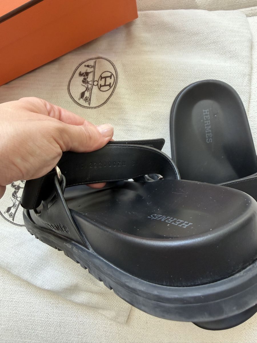 Hermès Scarpe da uomo: Hermes Chypre Sandalen (Grösse 39) – Usato da Muri AG venduto da enwtx 2