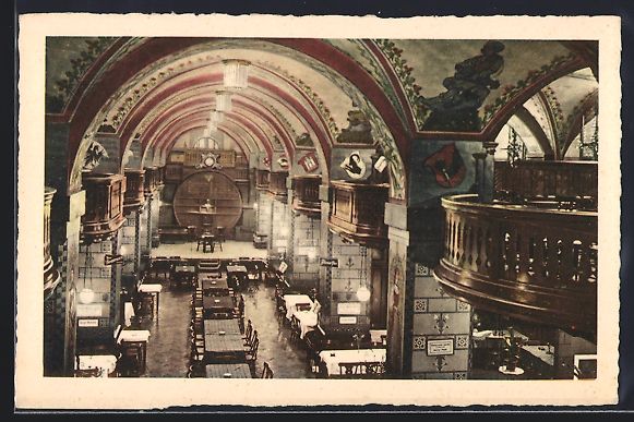 Ansichtskarten: Bern, Gasthaus Kornhauskeller, Innenansi – Gebraucht aus Berlin von bartko-reher