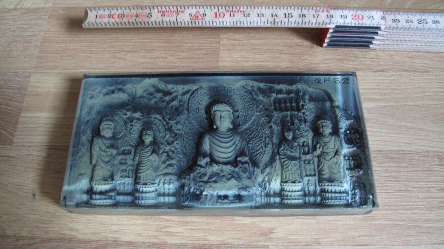 Sculture & Statue: Longmen Grotten 3D Skulptur – Usato da Berg TG venduto da Volker-Kampfgarten