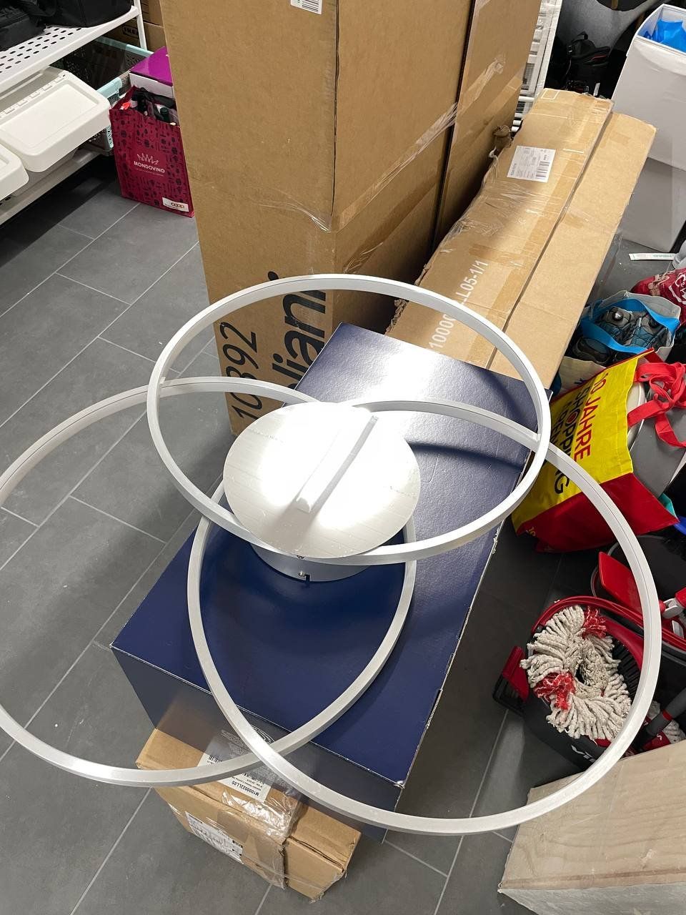 Lampadari & plafoniere: Moderne LED Design-Deckenleuchte mit 3 Ringen – Usato da St. Gallen venduto da dpilipenka 1