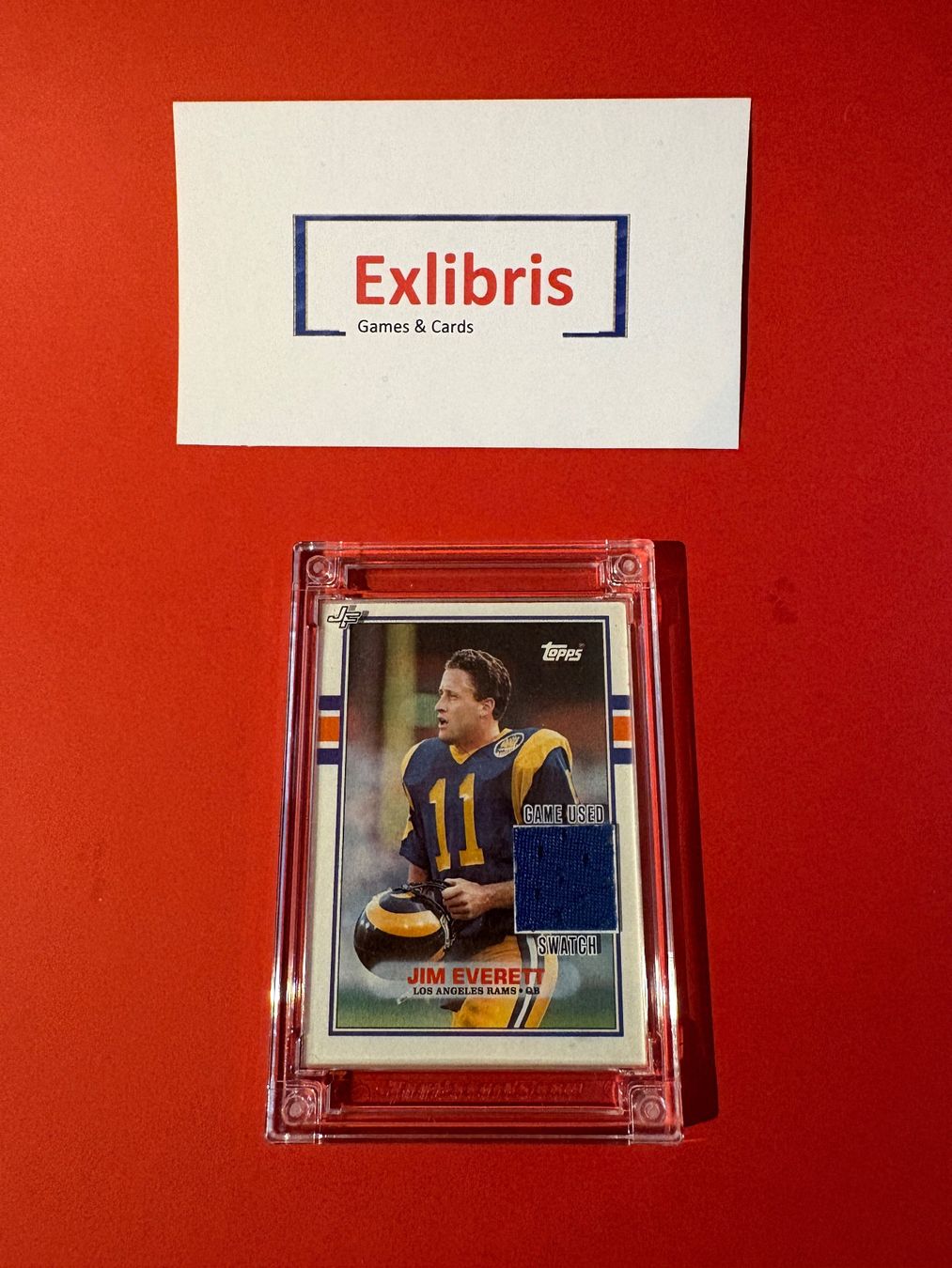 Cartoline: Jim Everett NFL – Nuovo e nell'imballaggio originale da meierskappel venduto da Exlibris