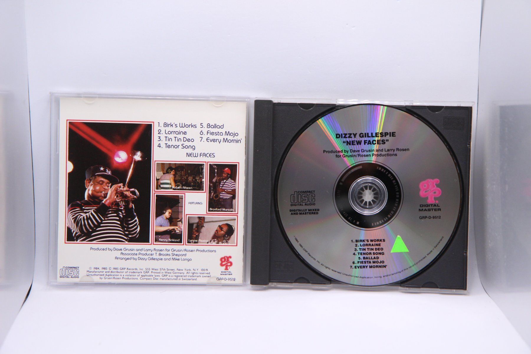 CD: CD Dizzy Gillespie ‎– New Faces – Usato da Ernetschwil venduto da luisvonerni 2