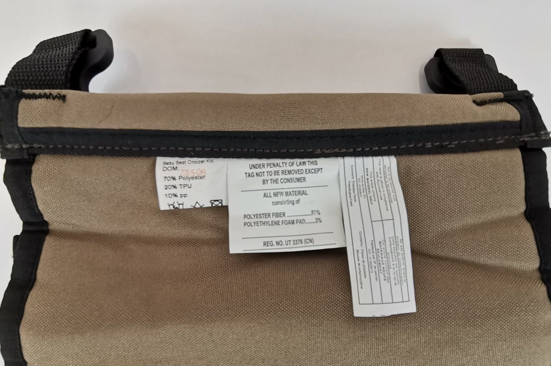 Croozer Kinderwagen: Babysitz und Sonnenschutz – Gebraucht aus Schaffhausen von Restwert_SH 5