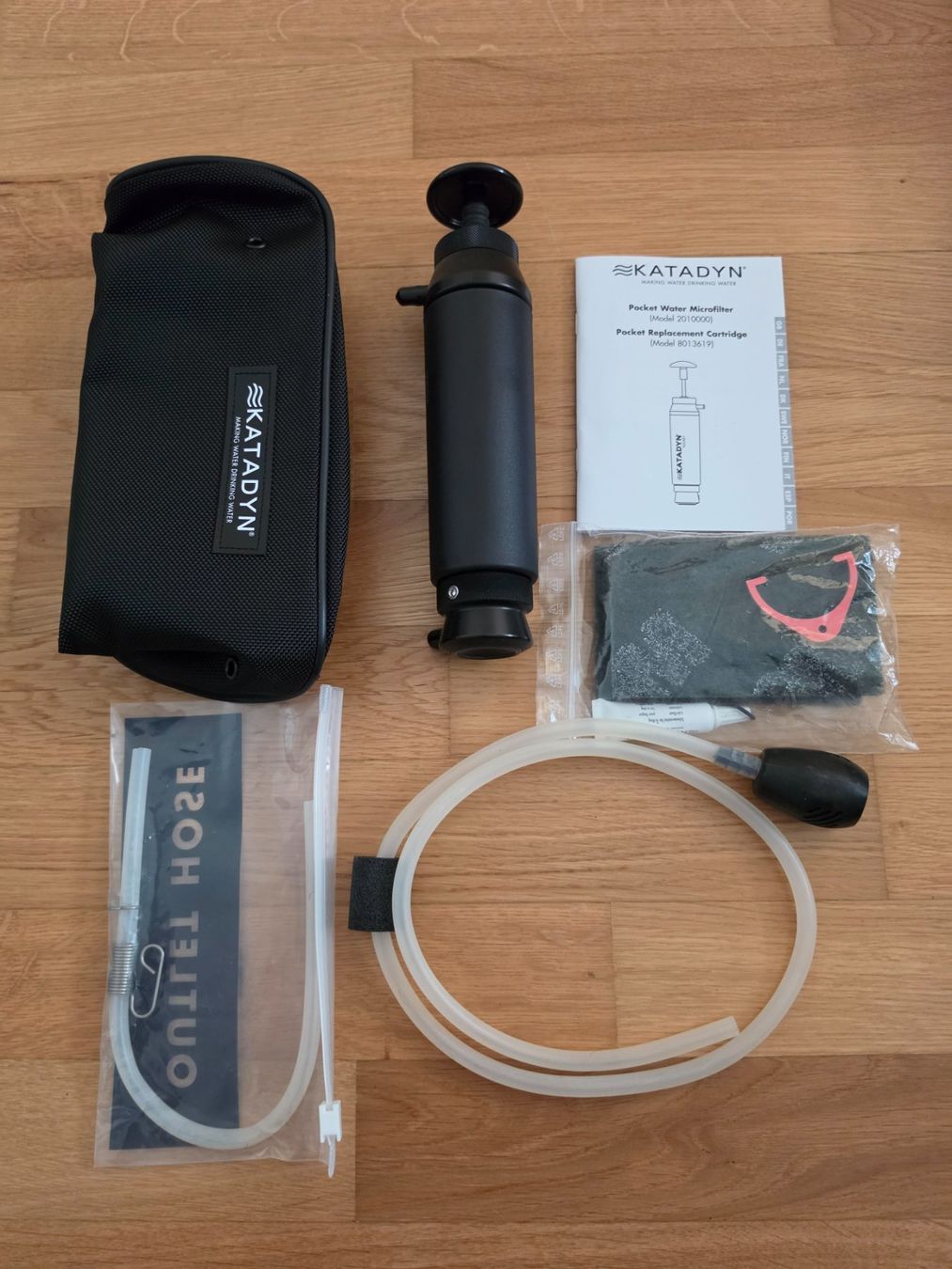 Katadyn Sanitari: Katadyn Tactical Poket Wasserfilter – Usato da Felben-Wellhausen venduto da REALLIFE20