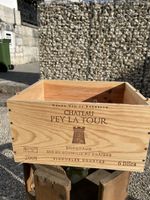 Lot de 6 caisses en bois