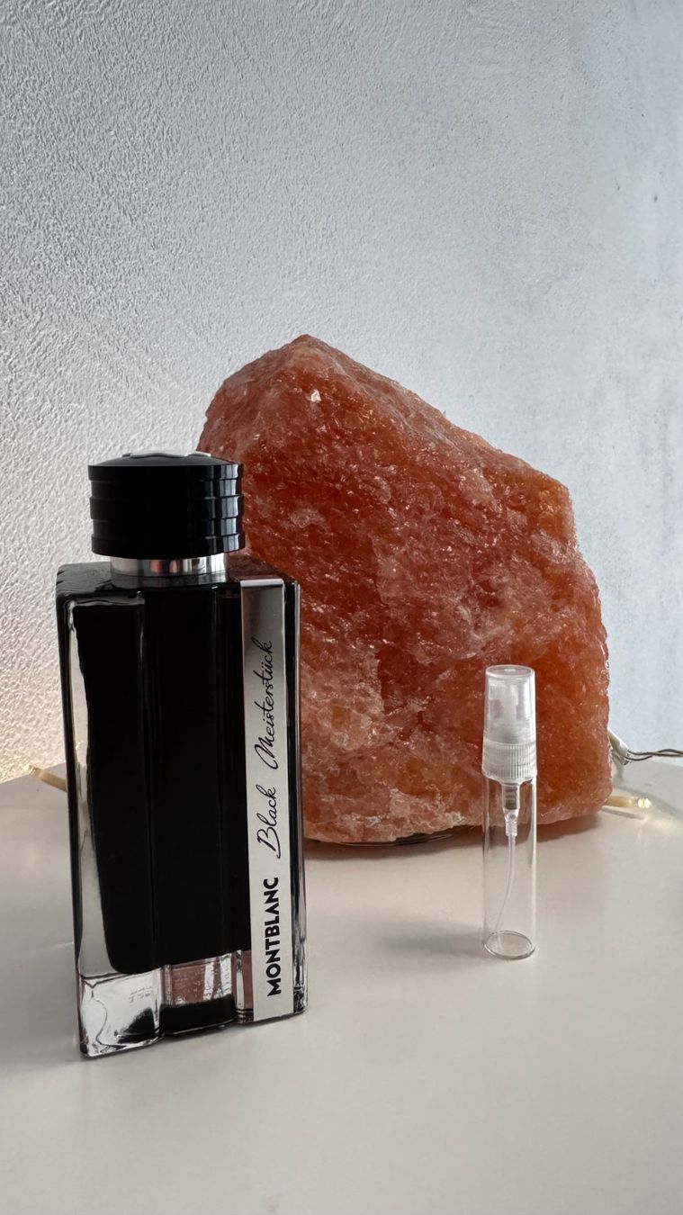 Profumi & Eau de Toilette: 5ml Duftprobe Montblanc Black Meisterstück – Usato da Chur venduto da Foppamarketing