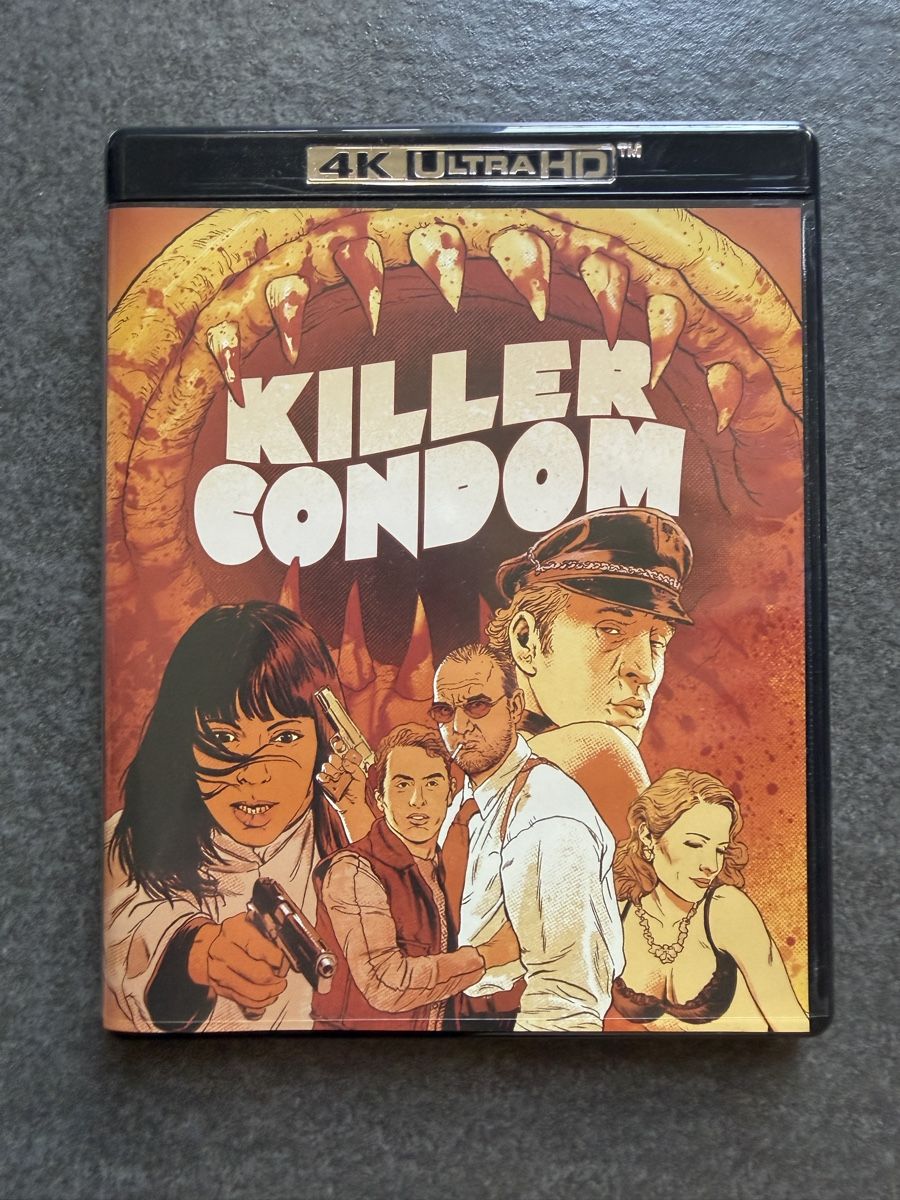 Tutti i DVDs: Killer Condom 4K UHD Vinegar Syndrome – Usato da Zürich venduto da cENS0R 4
