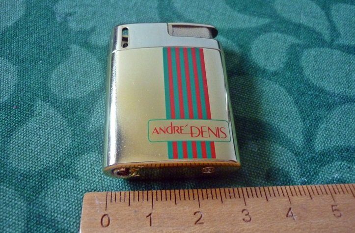 Accendini: Vintage Andre Denis  Feuerzeug mit Box – Usato da Adliswil venduto da di_hans 9