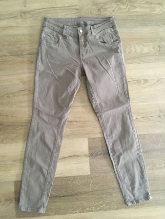 Vintage Rosner Jeans Antonia mid waist skinny BW h taupe 40