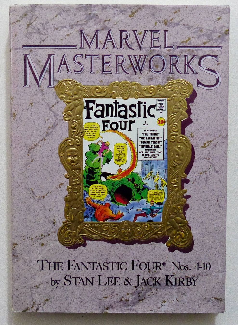 Comics: FANTASTIC FOUR 1-10 MARVEL MASTERWORKS JACK KIRBY & STAN LEE – Neu und originalverpackt aus Lugano von YouWantUS