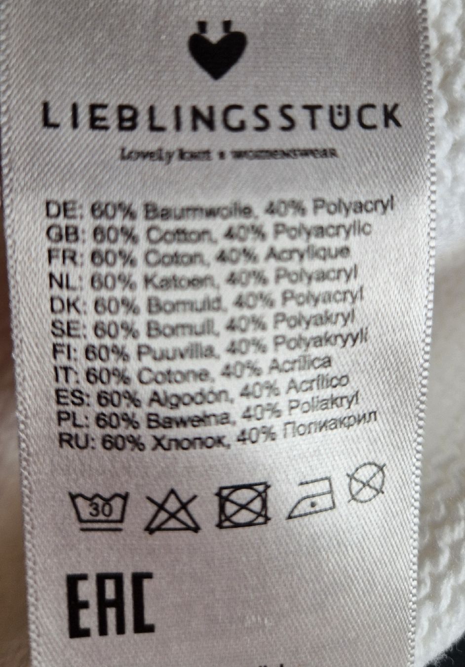 Lieblingsstück Maglioni & Felpe: Pullover Lieblingsstück Gr. 42 – Nuovo (secondo la descrizione) da Balsthal venduto da Chribo 3