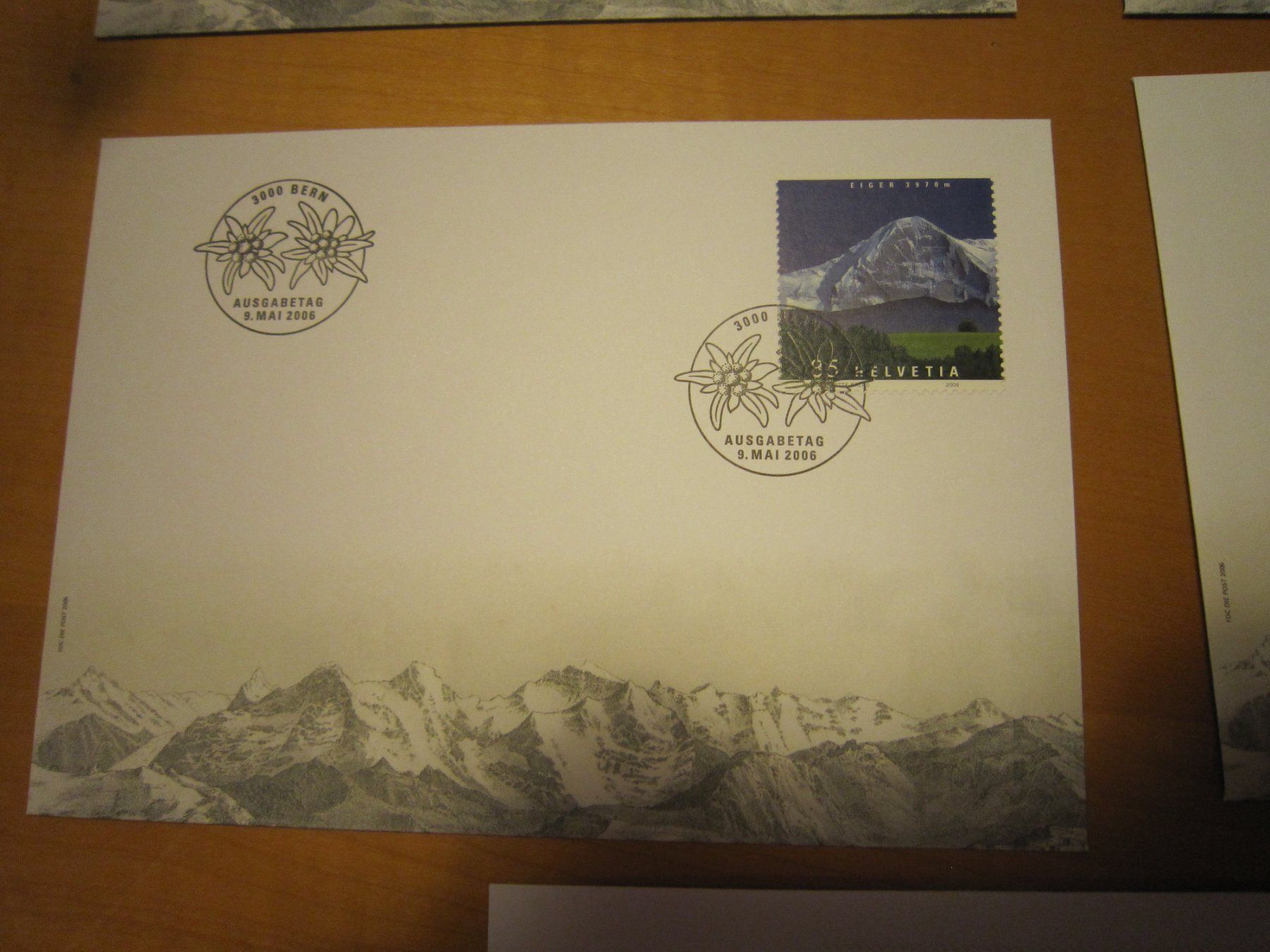 Alle Briefmarken: CH 2006 FDC Jungfrau Block 2 verschiden und einzeln – Gebraucht aus Gordola von Polentaefung 3