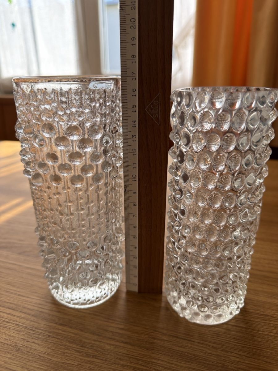 Vasi & Recipienti: Glasvasen Vintage, 2 Stück. – Usato da Biberist venduto da Momo33 5