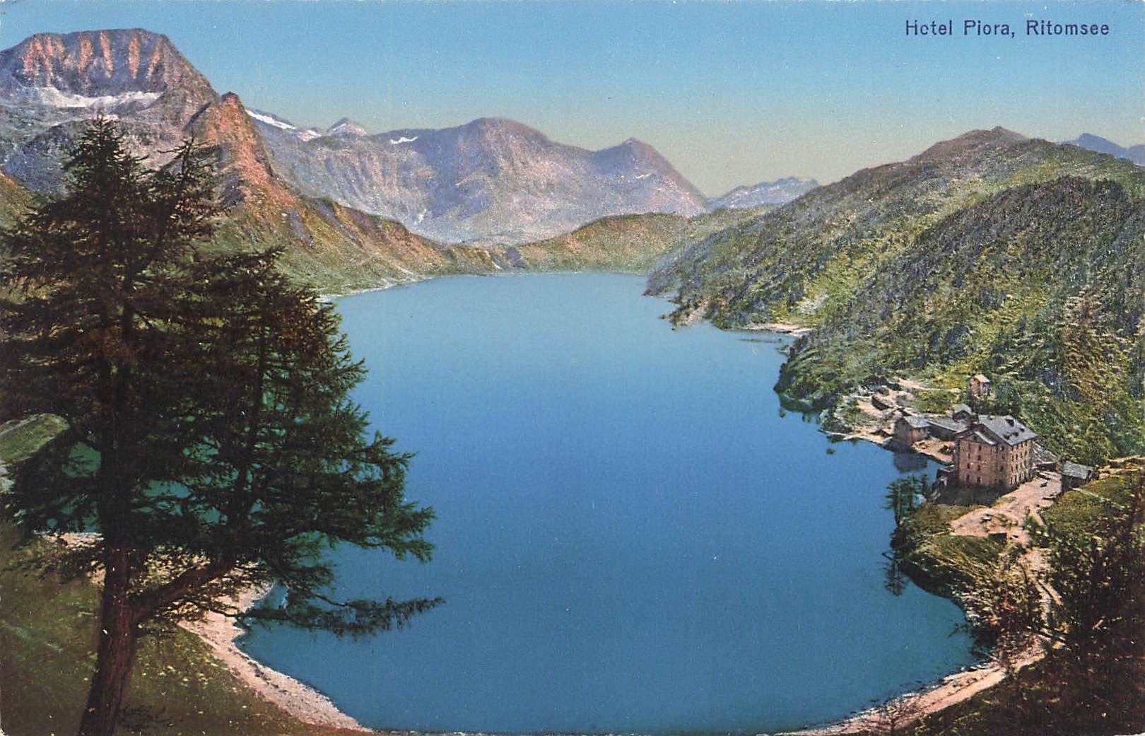 Cartoline postali: Hotel Piora Ritomsee Leventina – Usato da Biasca venduto da Blenio71