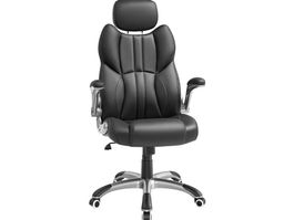 Bürostuhl mit klappbaren Armlehnen ergonomisch MEROVO
