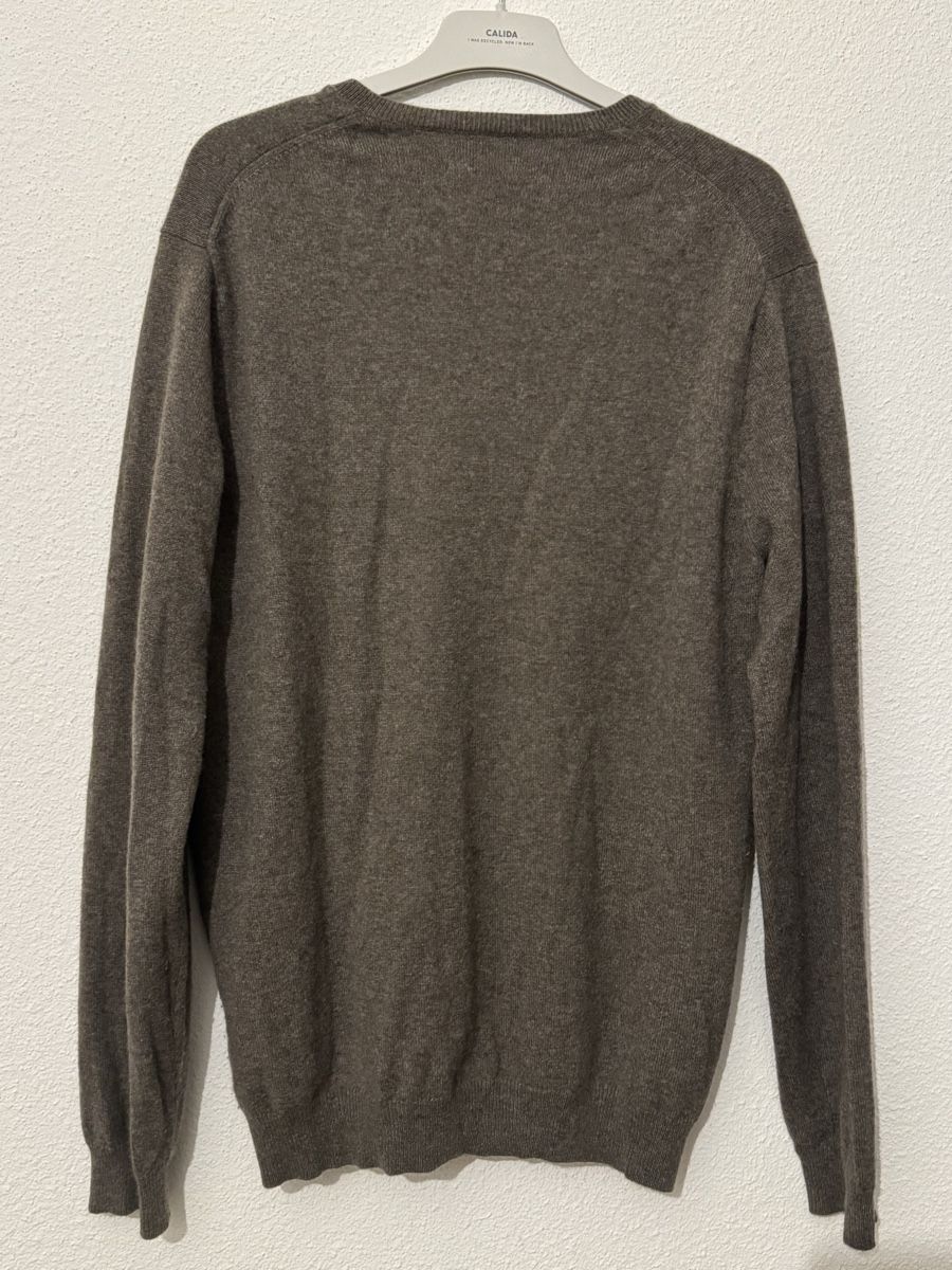 Pull Femme Amor Kvarden 100% Cachemire Gris – Taille XL – Neuf Avec étiquette