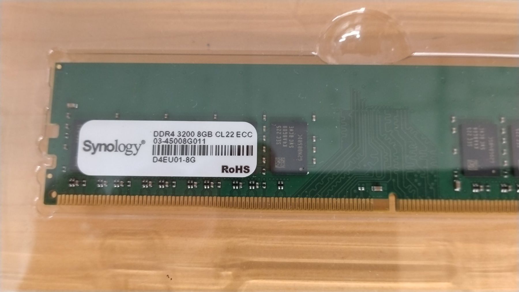 Mémoires / RAM: Synology DDR4 3200 8GB CL22 ECC RAM-Modul neu – Neuf (Voir description) à Wallisellen par mic_gg2g 1