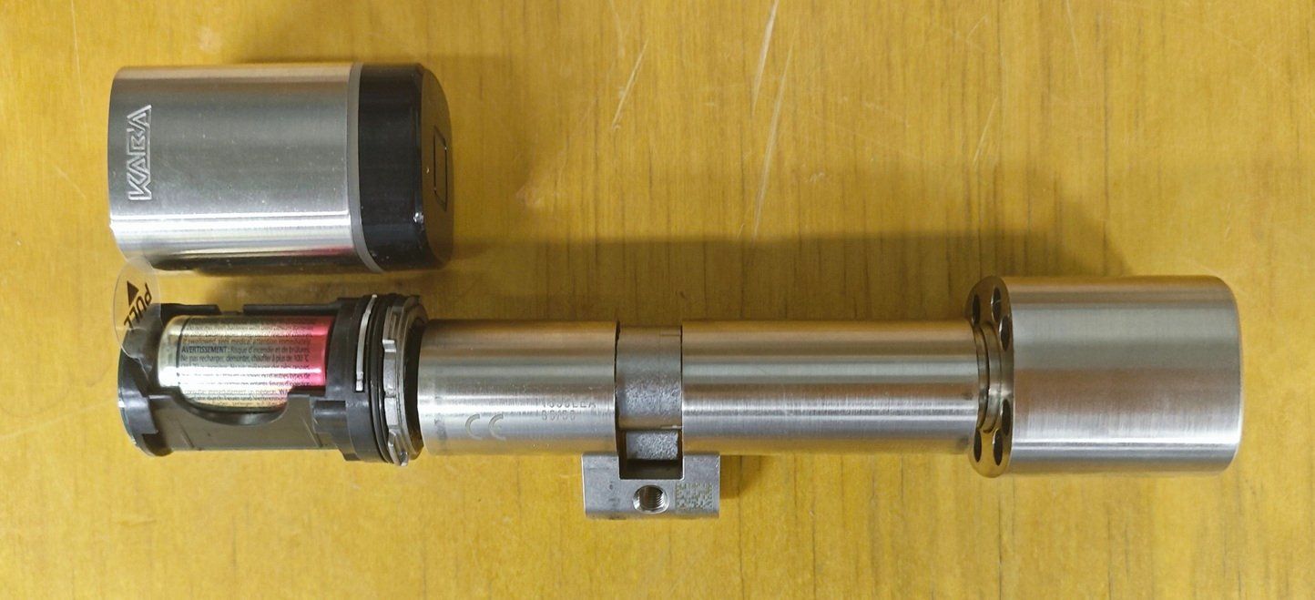 Kaba Schliesszylinder: Digitalzylinder Kaba V4 1535LEA 35/50 – Gebraucht aus Lodrino von laze 3
