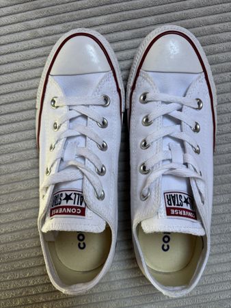 Converse All Stars, weiss, Grösse 36.5 - ungetragen!