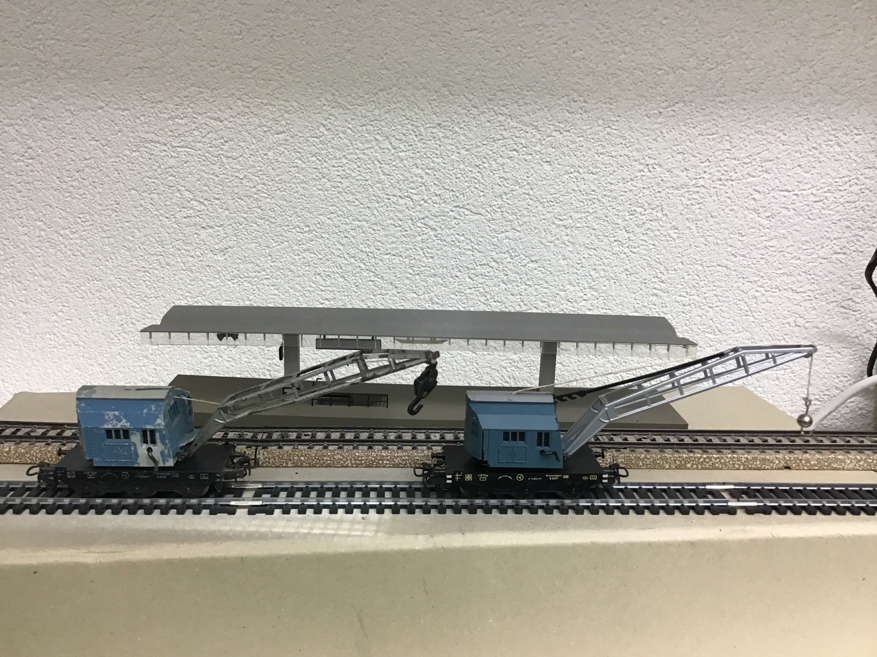 Märklin Modellini di ferrovie: Märklin Kranwagen – Usato da Männedorf venduto da Modell-Spezialisten 2
